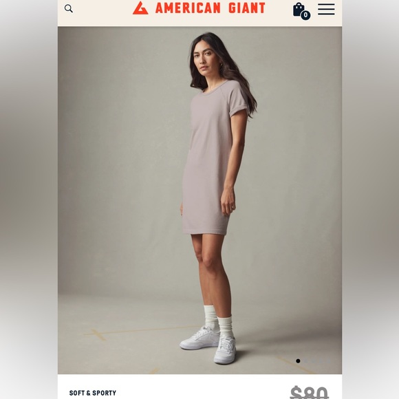 American Giant Dresses & Skirts - American giant XS dress NWOT